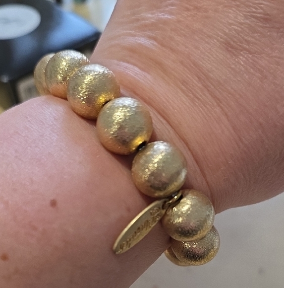 Plunder Gold Beaded Bracelet - Picture 2 of 2